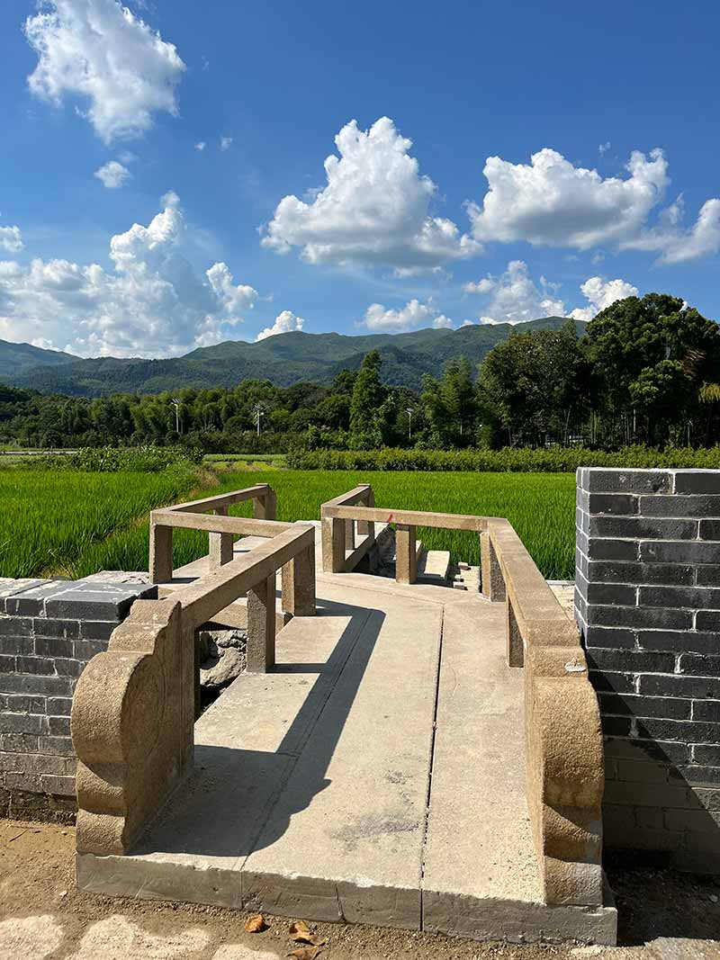 黄石花岗岩仿古石材景区使用案例