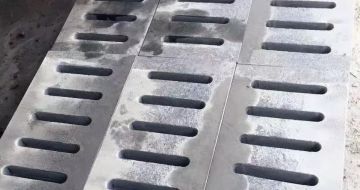 黄石 芝麻灰石材沟盖板