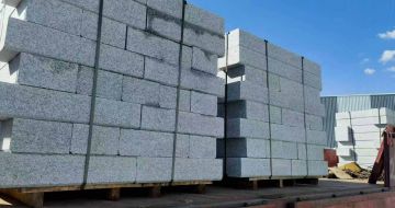 黄石 路沿石装车出货