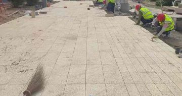 黄石黄金麻荔枝面地铺案例