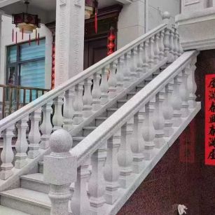 黄石 天然石材 阳台庭院护栏、栏杆