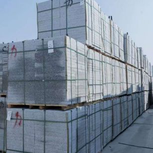 黄石 芙蓉白、大花白、小白花荔枝面成品地铺石