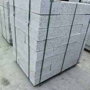 黄石 芙蓉白火烧两面路沿石