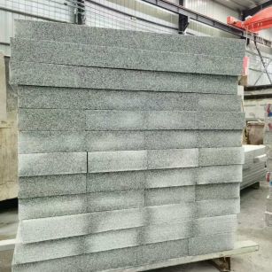 黄石 芝麻白10公分300*600广场地铺，A料定制，尺寸标准，厚薄均匀