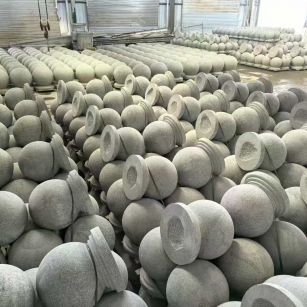 黄石石材挡车球