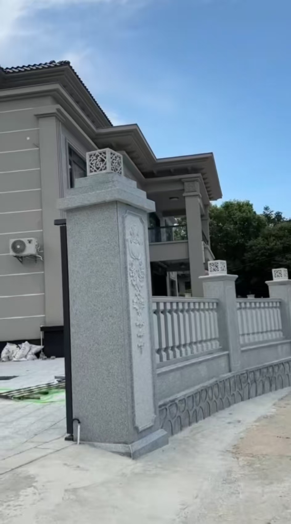 黄石 芝麻白别墅围墙栏杆，私人订制