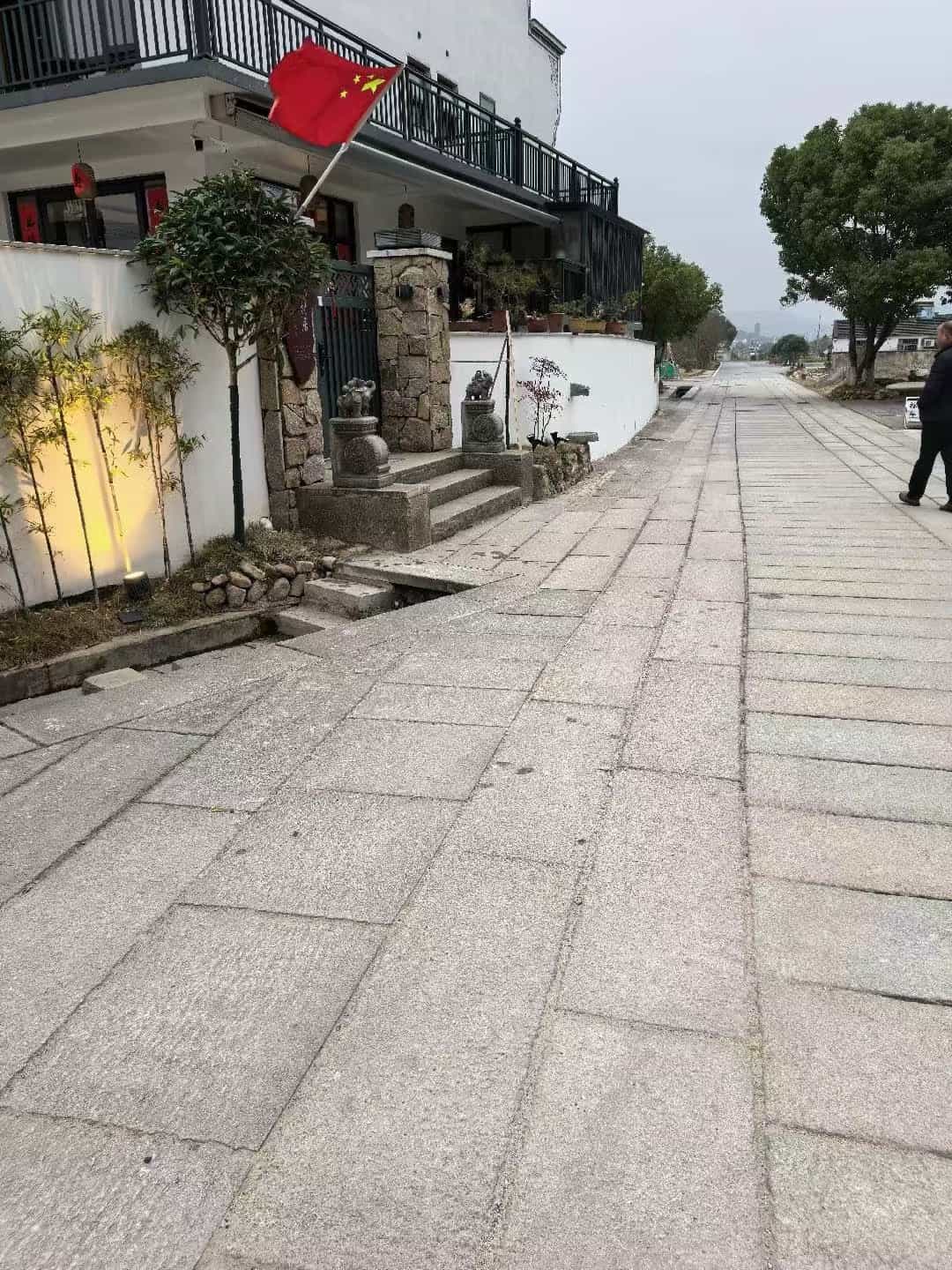 黄石仿古石铺装效果