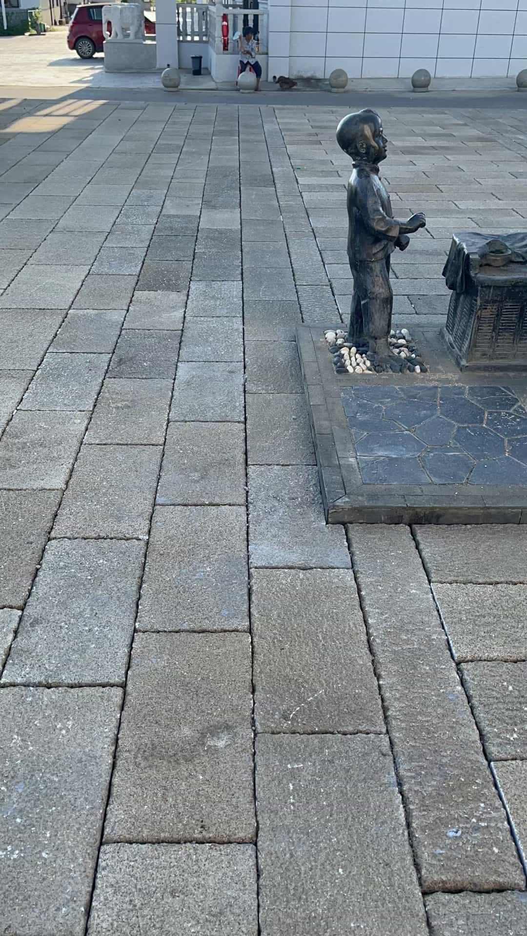 黄石仿古石铺装效果