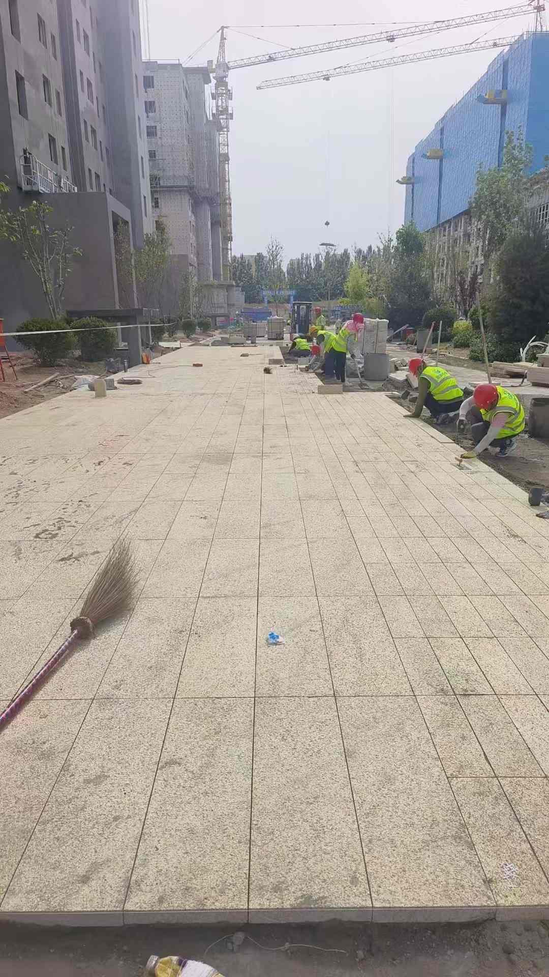 黄石黄金麻荔枝面地铺案例