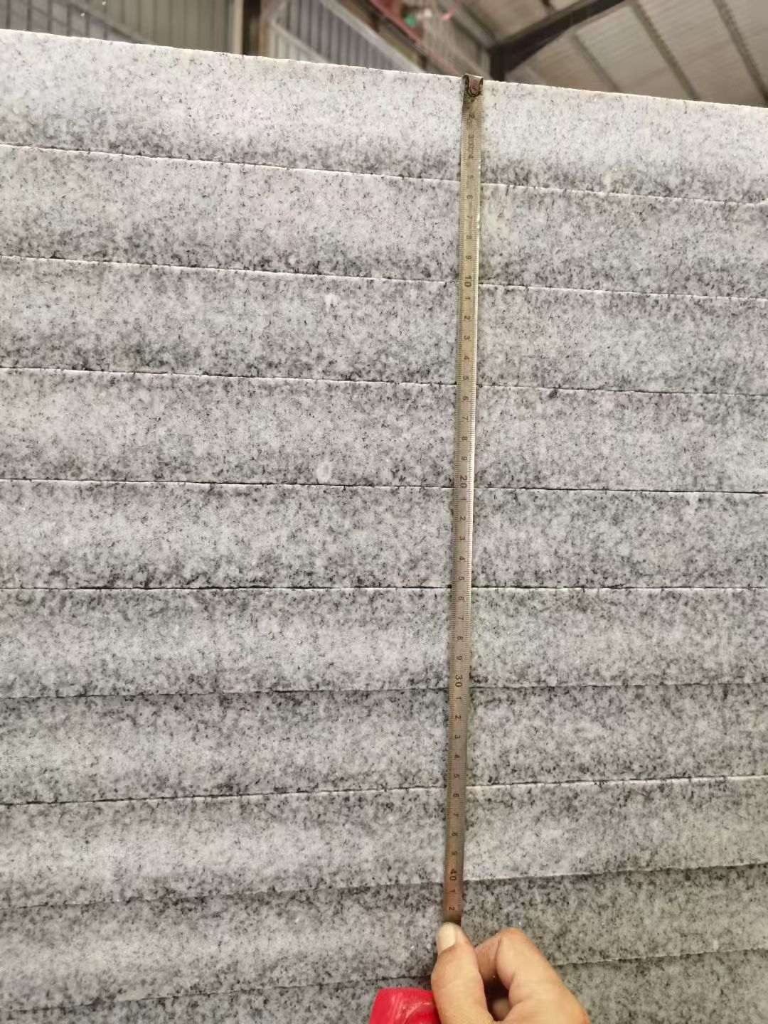 黄石 芝麻白成品厚薄均匀