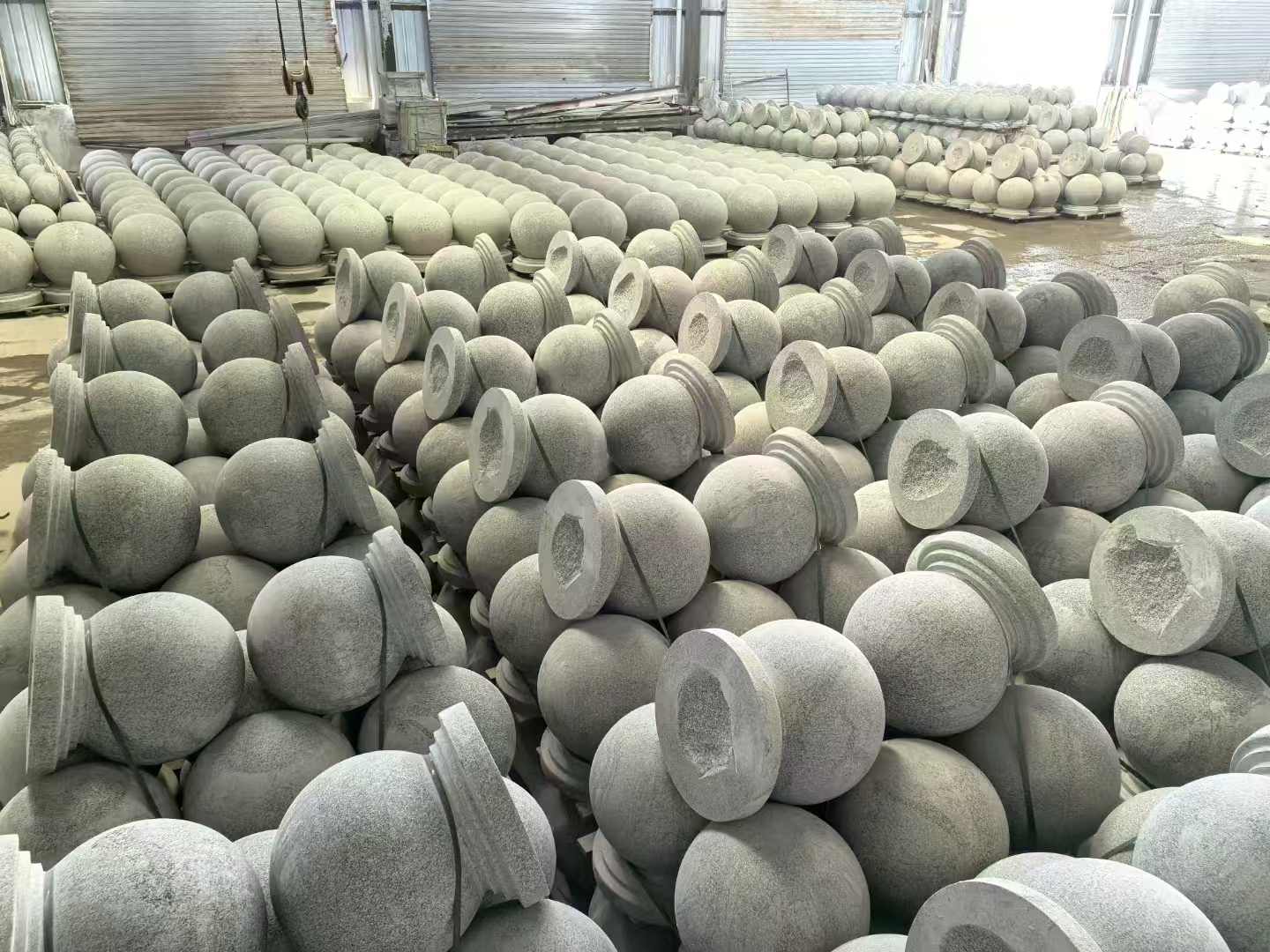 黄石石材挡车球