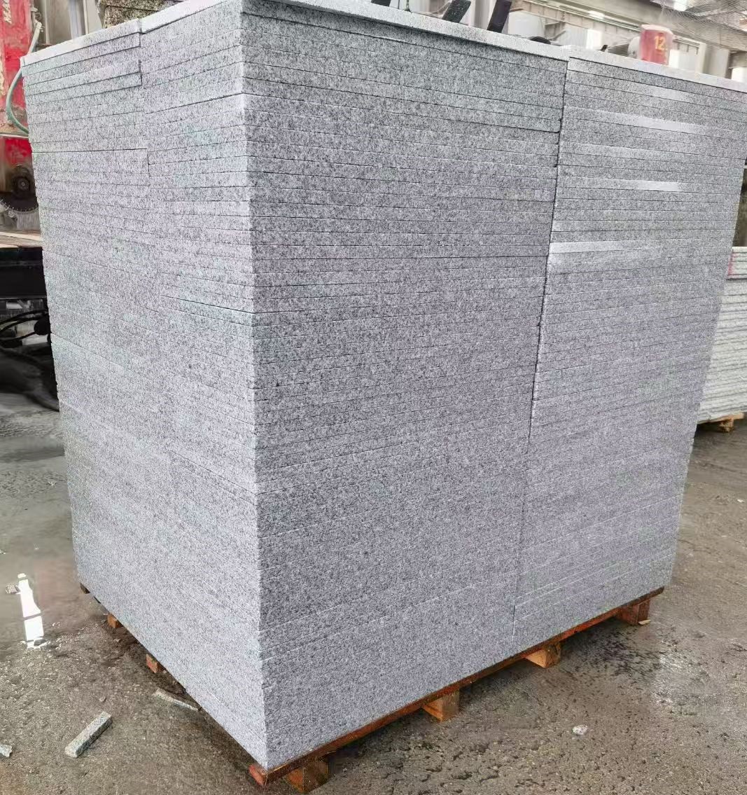 黄石 火烧面地铺石，街道广场园林市政工程板，1.8~5.0厚均有现货
