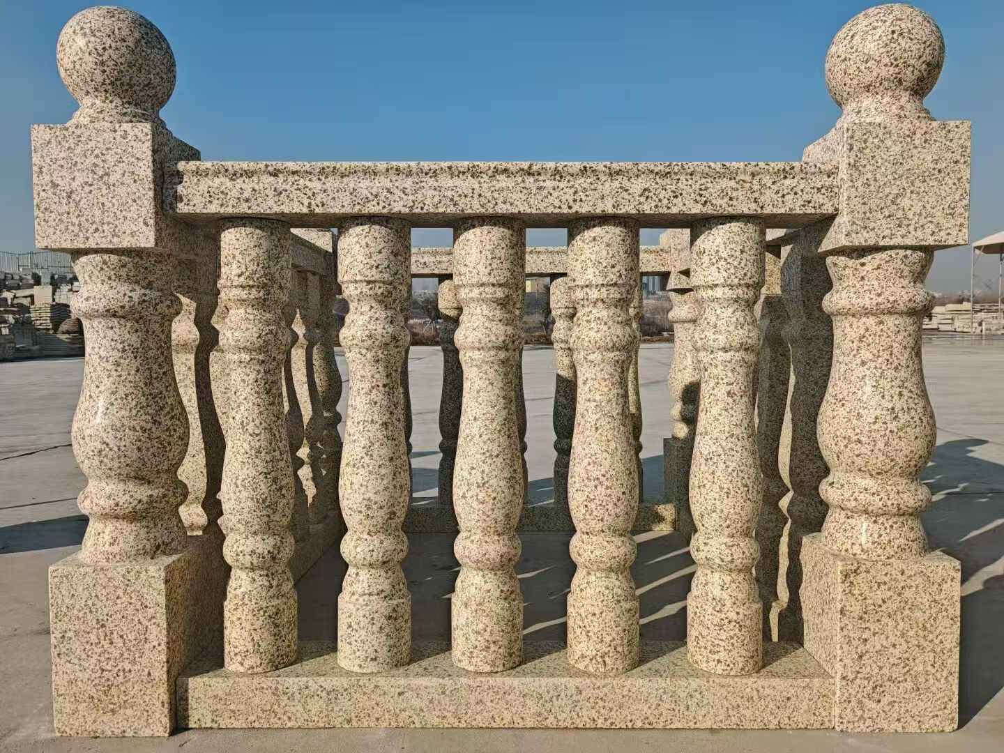 黄石 黄金麻栏杆（扶手，花瓶柱，将军柱）